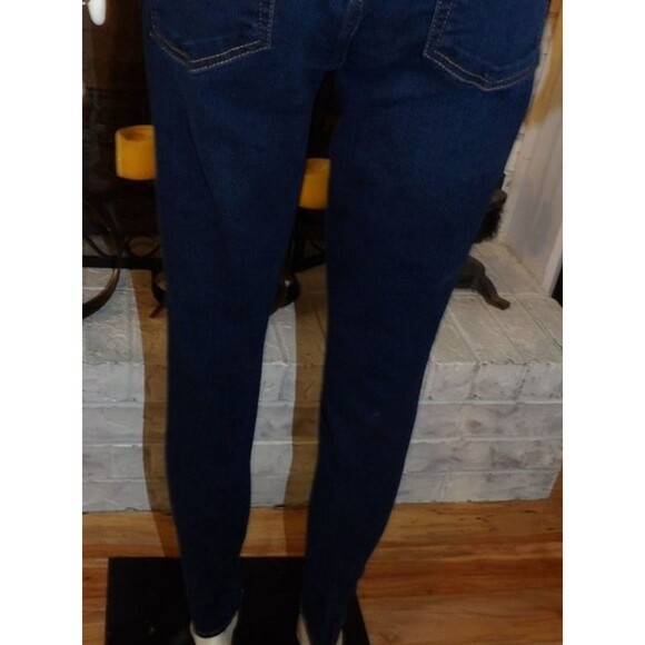 Nautica Skinny Jeans Dark Blue Low Rise Size 29 Size 8 on Conversion Denim - Picture 5 of 9